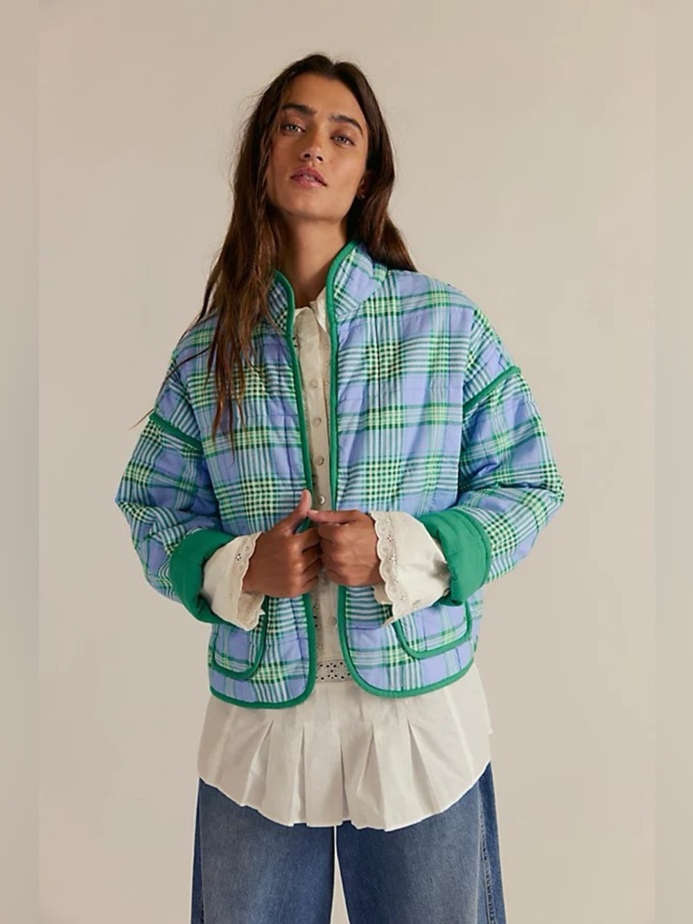 NWT! FP Free People Chloe Quilted Jacket Sz Medium